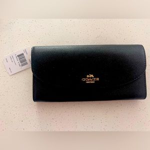 Black Authentic Coach Wallet